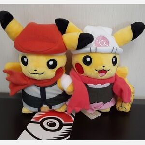 NWT Sinnoh Region Pikachu Poké Plush: Pokemon Center 25th Celebration Collection